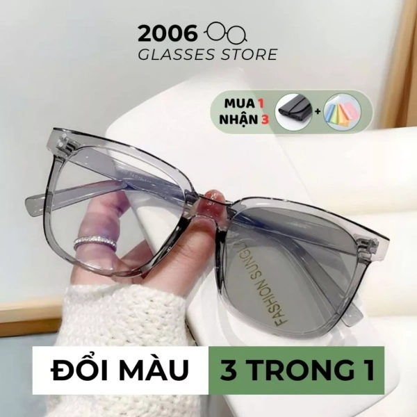 Ánh nắng thay đổi màu, mọi người cuối cùng mới hiểu được lợi ích thực sự của kính đổi màu chống ánh sáng xanh.