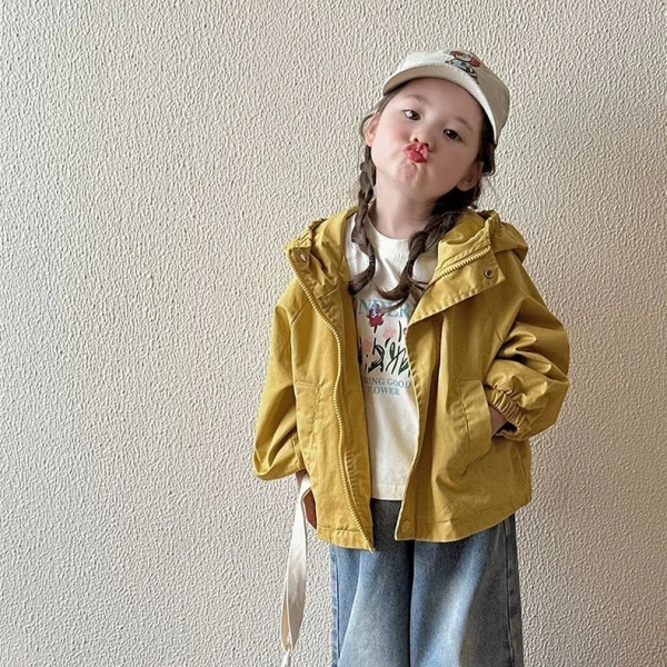 Áo khoác nhẹ cho bé gái mùa thu giữ ấm tốt hơn mong đợi