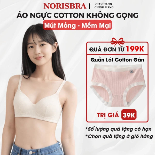 Áo ngực cotton đệm mỏng không gọng: Khi sự thoải mái vượt qua mong đợi và thay đổi cảm giác mỗi ngày