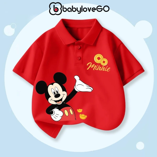 Áo polo cổ bẻ bé mặc ngày Tết trông sang trọng, nhưng độ bền lại khiến nhiều bậc cha mẹ bất ngờ