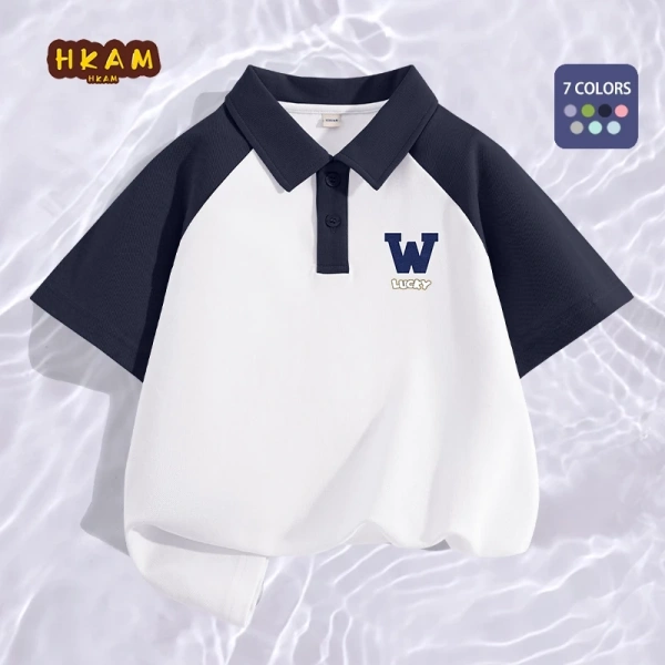 Áo polo raglan trẻ em thoáng mát, nhưng độ bền giảm nhanh sau mỗi lần giặt khiến các bậc phụ huynh bất ngờ.
