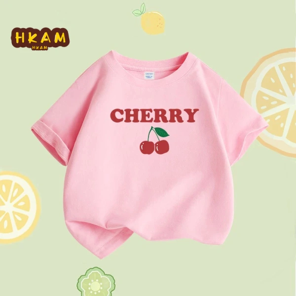 Áo thun bé gái cotton họa tiết hoa anh đào: Độ mềm mại ban đầu dễ mê nhưng độ bền may lại bất ngờ sau nhiều lần giặt