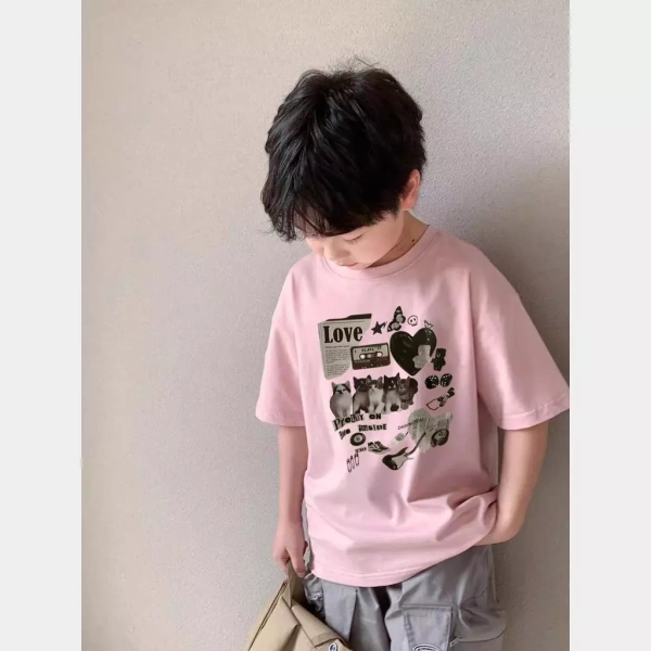 Áo thun cotton dáng rộng mùa hè cho trẻ: Khi độ rộng lại giới hạn khả năng di chuyển