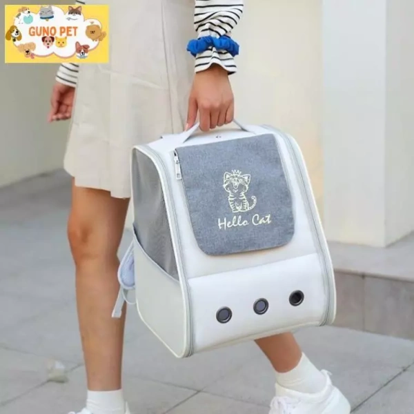 Balo phi hành gia dạng mèo: Khi mong muốn thời trang lại chạm trán giới hạn chứa đồ