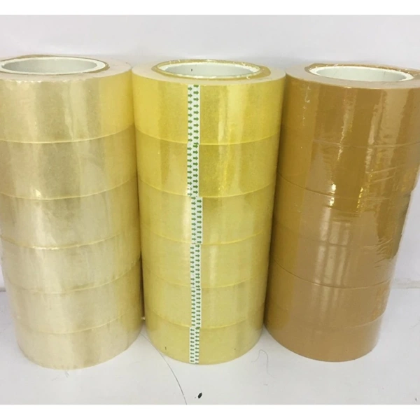 Băng dính dày 3kg mỗi cuộn giữ chắc thùng hàng, nhưng thường khiến mở hàng sau khi giao trở nên bất ngờ khó khăn
