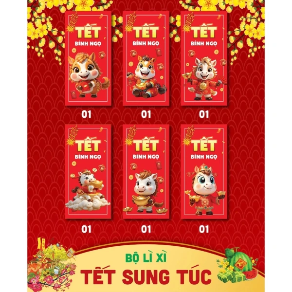Bất ngờ cảm nhận sự khác nhau giữa kỳ vọng và thực tế khi chọn bao lì xì ngẫu nhiên cho Tết 2026