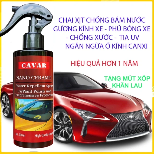 Bất ngờ khi lớp nano phủ kính chắn gió ngăn tia UV lại gây khó khăn cho việc vệ sinh trong mùa mưa