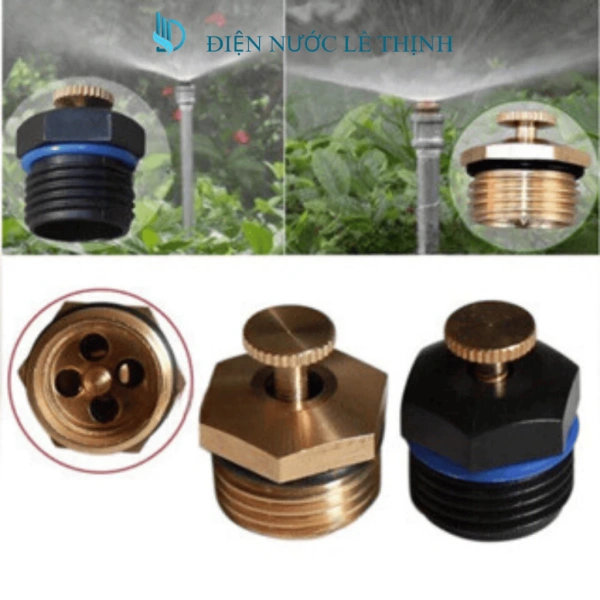 Béc tưới cây có thể chỉnh lưu lượng – tại sao mùa mưa không còn gây rò rỉ nước nữa