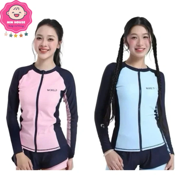 Bikini áo tay dài bảo vệ nắng, nhưng lại khiến việc thay đồ trên bãi biển mất nhiều thời gian