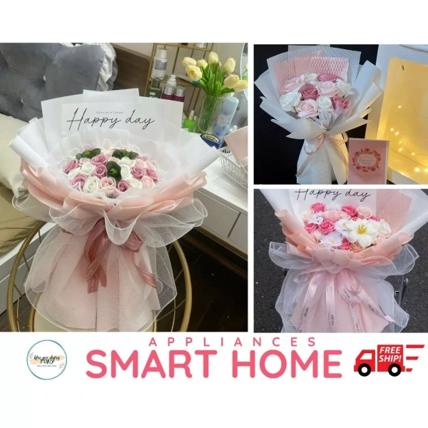 Bó hoa sáp thơm – Khi mùi hương tự nhiên kéo dài hơn dự đoán nhưng cách bảo quản lại là thách thức