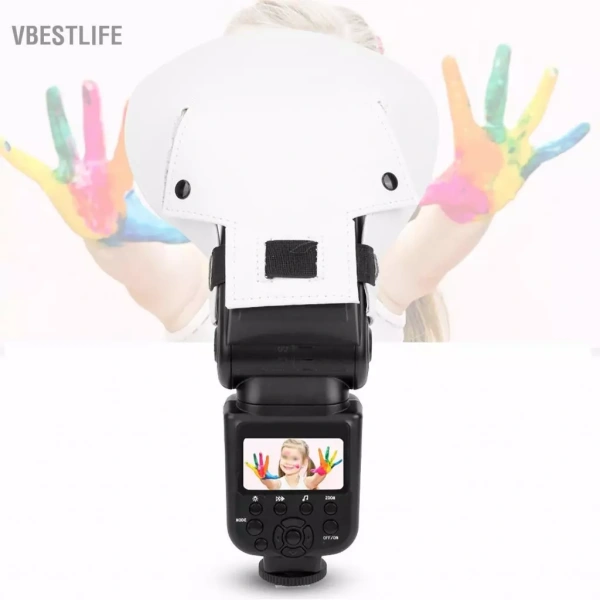 Bộ phản xạ flash di động giúp ánh sáng mềm mại hơn, một bất ngờ mà nhiều nhiếp ảnh gia DSLR thường bỏ qua