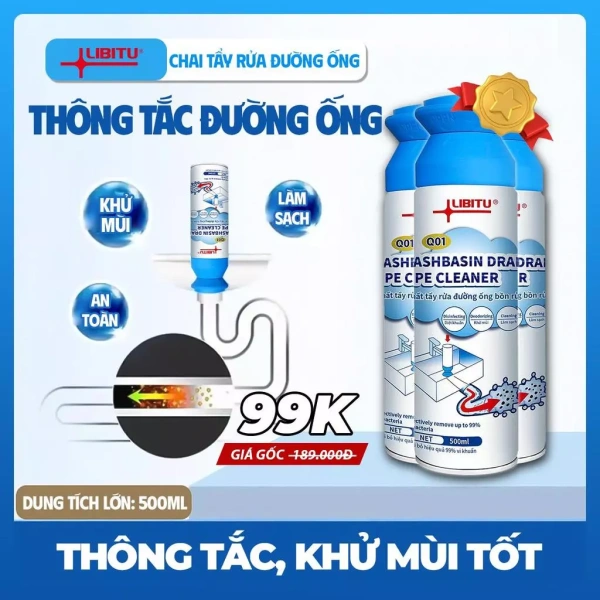 Bồn rửa vẫn có mùi hôi sau khi đã thông tắc – lớp bùn bám sâu là yếu tố thường bị bỏ qua