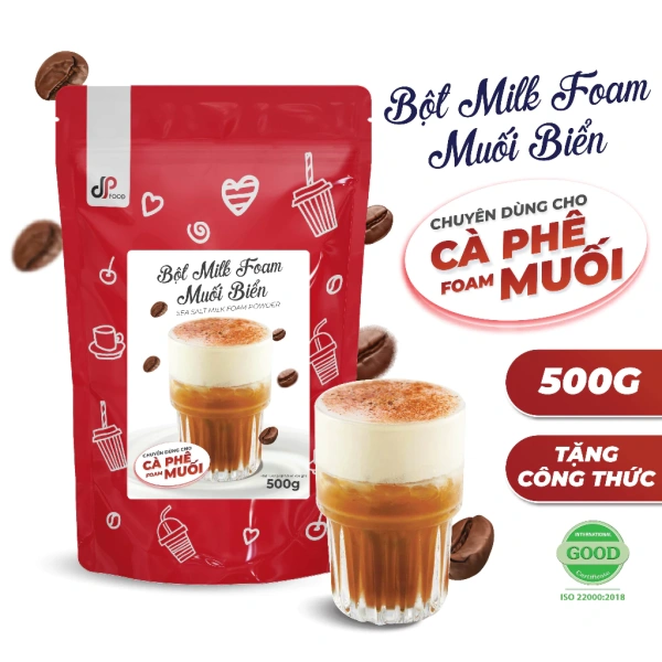 Bọt muối biển cho cà phê: tiện lợi ban đầu, nhưng hương vị nhanh mất sau vài ngày