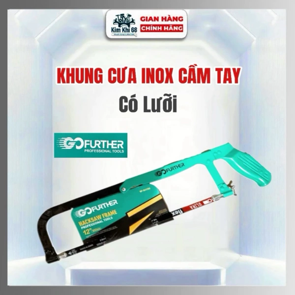 Cân bằng trọng lượng cưa cầm tay inox và lưỡi cưa quyết định độ chính xác khi cắt gỗ dày.