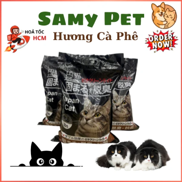 Cát mèo hương cà phê có thực sự khử mùi hiệu quả trong phòng khách?