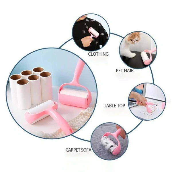 Cây lăn bụi làm sạch quần áo hiệu quả, nhưng việc thay lõi thường bị bỏ qua cho tới khi hết khả năng hấp thụ.