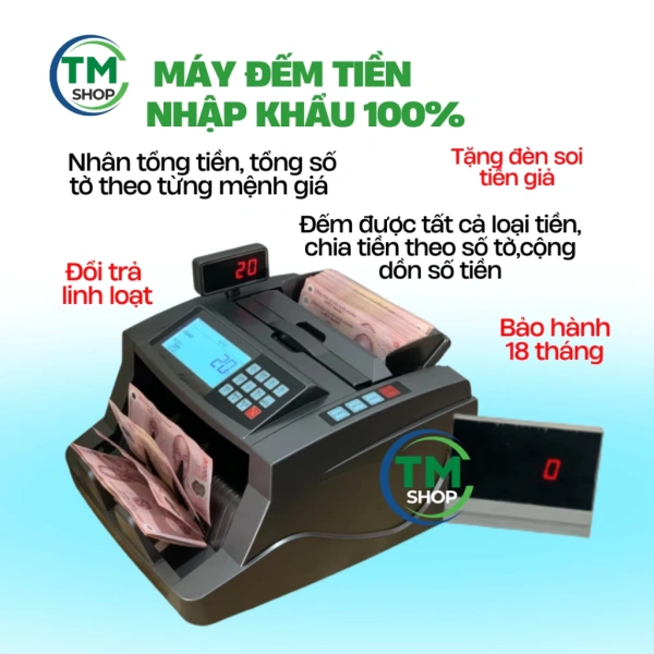Chi tiết nhỏ của máy đếm tiền khiến bạn phải tái cân nhắc sau thời gian dài sử dụng