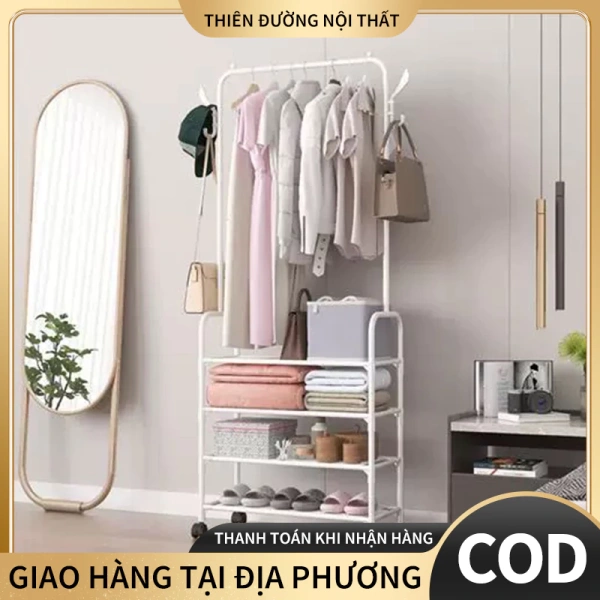 Chi tiết nhỏ trên kệ treo quần áo tháo rời mà hầu hết không chú ý khiến việc sắp xếp phòng ngủ gặp bất ngờ