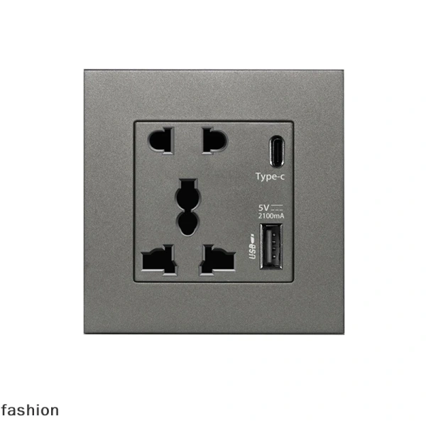 Chi tiết thường bị bỏ qua: Đèn pha lê trên ổ cắm tường tích hợp USB có thể làm giảm tốc độ sạc