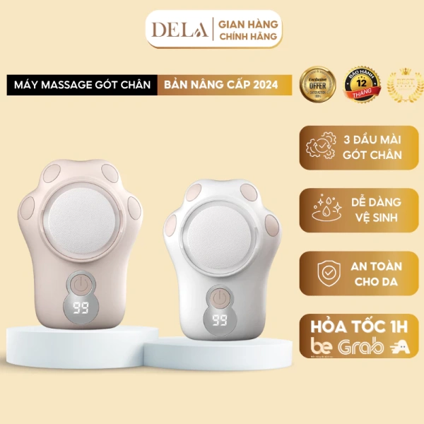 Chiếc máy chà gót chân tự động thực sự làm mịn da chết chỉ sau vài tuần sử dụng