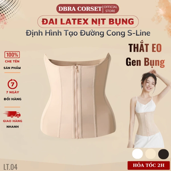 Đai nịt bụng latex giảm vòng eo nhanh, nhưng lại khiến việc thở bất tiện khi ngồi cả ngày