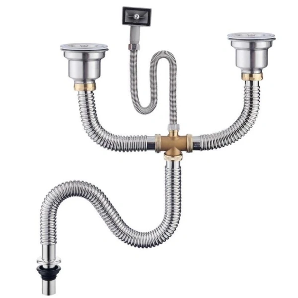 Đầu vòi inox 110mm tiện lợi cho bếp nhưng lắp sai góc lại khiến nước tràn bồn