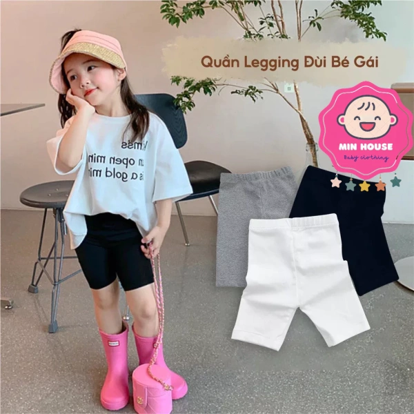 Độ co giãn của quần legging cotton khiến bé gái nhanh vượt quá kích cỡ dự tính