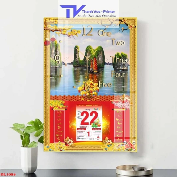 Độ dày 10 mm của lịch Tráng Gương 40×60 cm khiến việc dán trên tường trở nên khó hơn so với mong đợi.