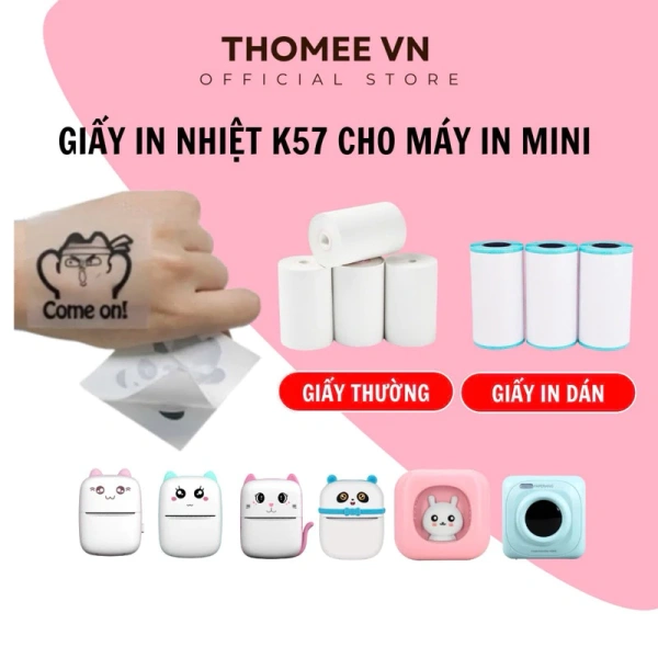 Độ dày giấy in nhiệt mini quyết định độ bám tem nhãn – chi tiết dễ bị bỏ qua
