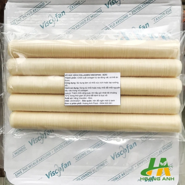 Độ giòn và độ ẩm của lạp xưởng phụ thuộc nhiều hơn vào loại vỏ xúc xích collagen bạn chọn