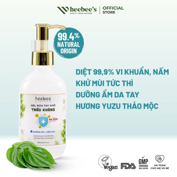Gel rửa tay khô thảo dược có thực sự cân bằng giữa diệt khuẩn và dưỡng ẩm cho da bé sau mỗi lần sử dụng?