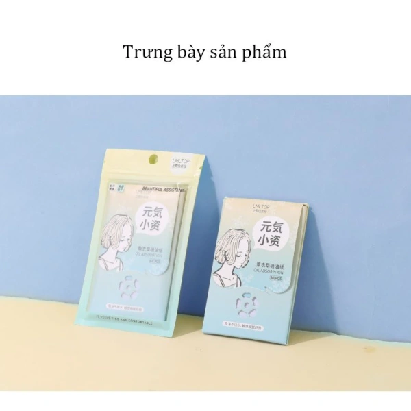 Giấy thấm dầu giúp kiểm soát bóng nhờn suốt ngày, nhưng da cần dưỡng ẩm ngay sau khi dùng để tránh cảm giác khô rũ.