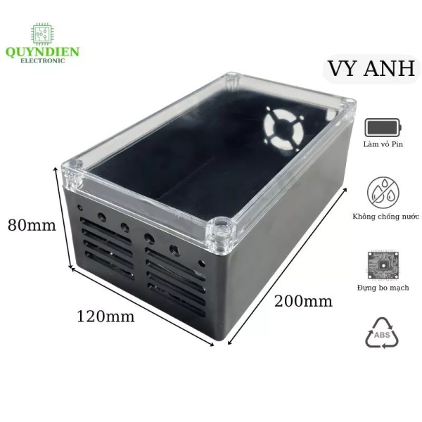 Hộp nhựa ABS nắp trong thường mất độ kín sau một thời gian sử dụng, điều mà ít người nhận ra.