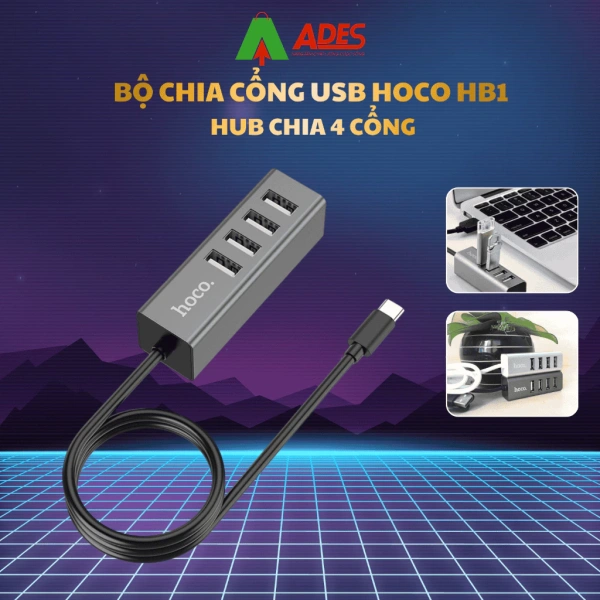 Hub USB 4 cổng dài 80 cm thường khiến tốc độ truyền dữ liệu chậm hơn so với kỳ vọng