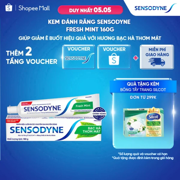 Kem đánh răng hương bạc hà cho răng nhạy cảm: Khi cảm giác tê buốt dần nhường chỗ cho hơi thở tươi mát