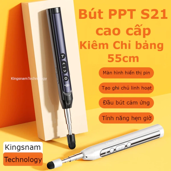 Kết quả bất ngờ khi pin sạc của bút trình chiếu laser không dây cạn giữa buổi thuyết trình