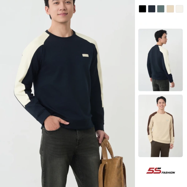 Khi áo nỉ nam tay raglan mang nét trẻ trung mà vẫn giữ ấm suốt ngày gió lạnh