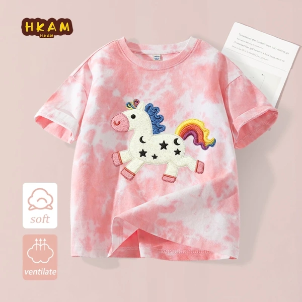 Khi áo thun cotton tie‑dye bé gái mềm mại suốt ngày, mọi lo lắng về da nhạy cảm bỗng tan biến