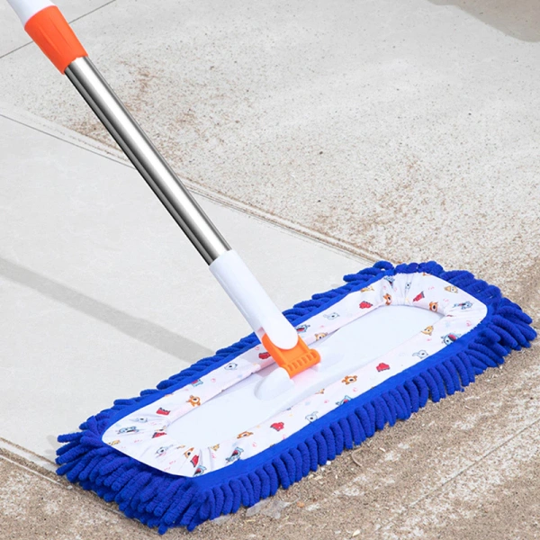 Khi bảng mở rộng của cây lau nhà xoay 360 độ chạm tường, việc chuyển đổi giữa lau khô và ướt trở nên khó kiểm soát hơn