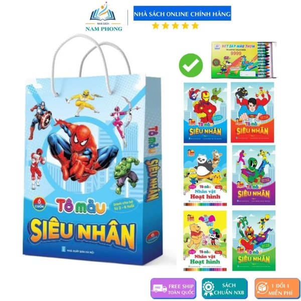 Khi bé 4 tuổi say mê siêu anh hùng, sách tô màu thực sự có kích thích trí tưởng tượng hơn đồ chơi xếp xây không