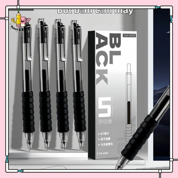 Khi bút gel ngòi 0.5 mm khô nhanh giúp ghi chú không lem, mỗi buổi họp lại trôi chảy hơn.