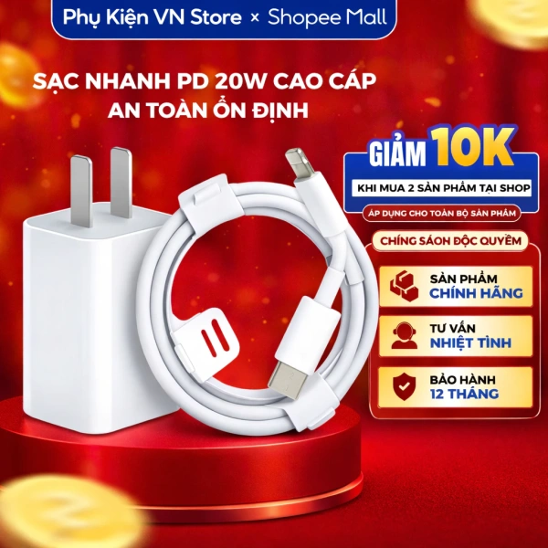 Khi cáp sạc nhanh 20W hứa an toàn, người dùng thường bỏ qua dấu hiệu nóng máy đến cuối tuần