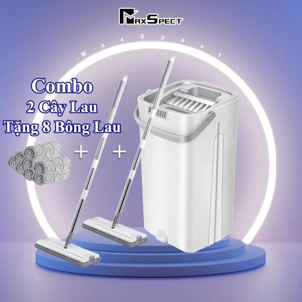 Khi cây lau nhà tự vắt 360 độ không loại bỏ đủ nước, sàn nhà dễ trơn hơn dự kiến