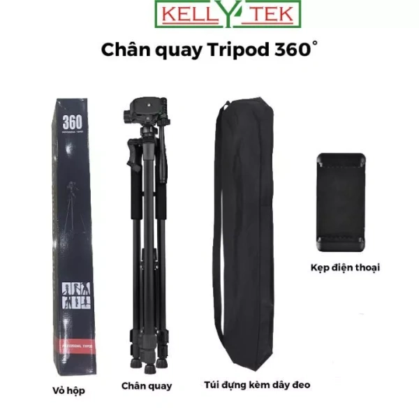 Khi chân quay điện thoại 360° gọn nhẹ mang lại tự do sáng tạo, nhưng việc cân bằng thiết bị vẫn là thách thức bất ngờ