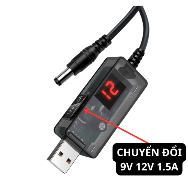 Khi dây chuyển đổi USB 5V sang 12V 1.5A không mang lại độ ổn định cho router Wi‑Fi như mong đợi