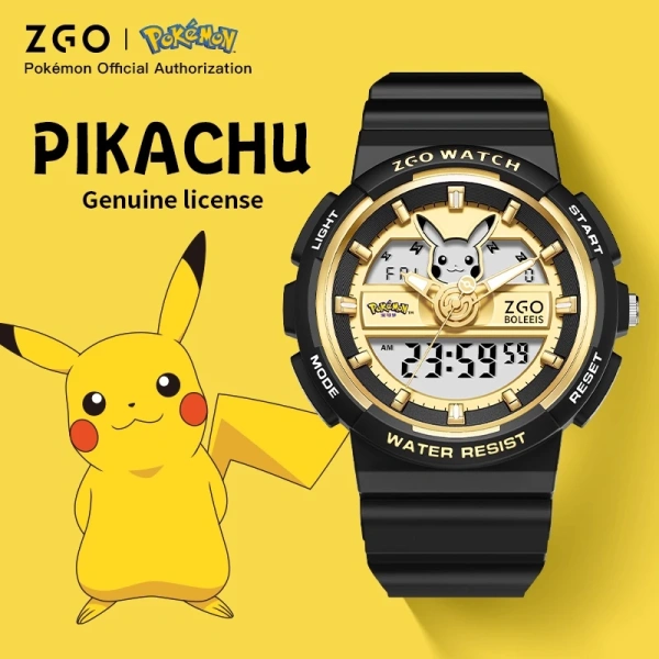 Khi đồng hồ trẻ em hình Pokémon chống nước 50 m giúp bé tự dậy mà lại làm bố mẹ lo lắng về độ bền dài hạn.