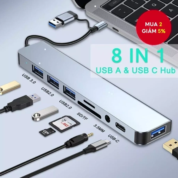 Khi đồng thời dùng bộ chia USB 3.0 nhôm để truyền file lớn và đọc thẻ TF, độ ổn định thường bị suy giảm.