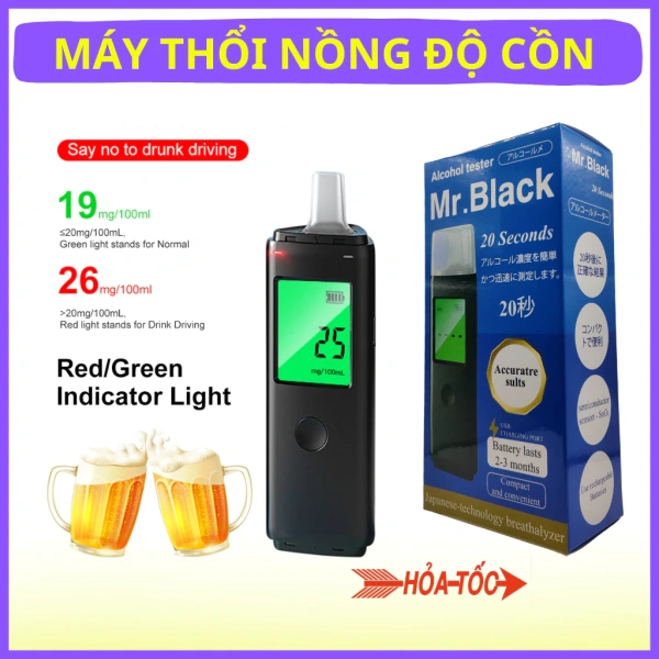 Khi dùng máy đo nồng độ cồn không tiếp xúc, chi tiết nhỏ nào thường bị người dùng bỏ qua gây bất ngờ?