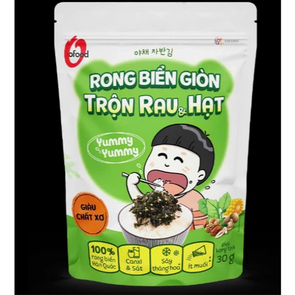 Khi mong muốn một snack rong biển giòn vị cá hồi, thực tế hương vị lại khiến bạn cân nhắc lại thói quen ăn vặt.
