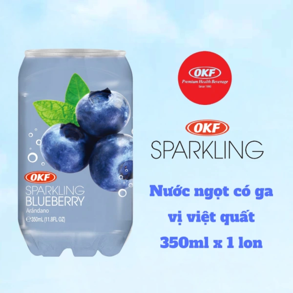 Khi nước ngọt có ga vị việt quất hứa hẹn hương tươi mát, nhưng độ ngọt quá đậm lại khiến trải nghiệm mất cân bằng